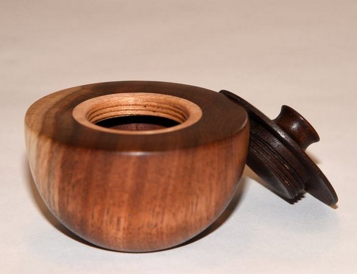 Butternut Threaded Box Open